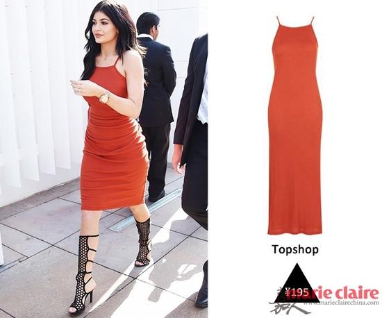 Kylie Jenner 穿 Topshop 约¥195