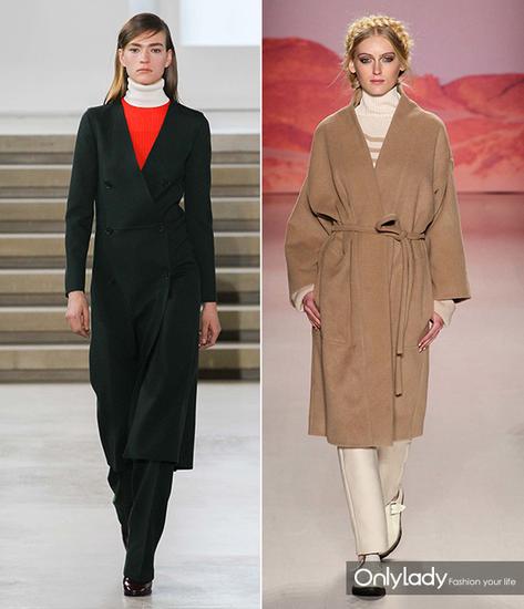 从左至右：Jil Sander、Mara Hoffman 2015秋冬系列