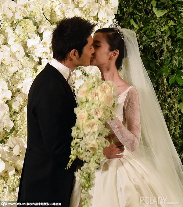 AH;黄晓明结婚;angelababy;婚礼;钻戒