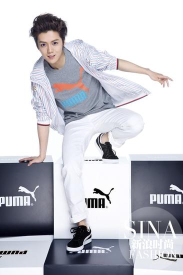 鹿晗代言puma