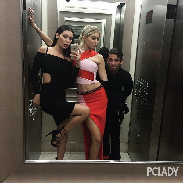 Bella Hadid;街拍;搭配;Gigi Ha