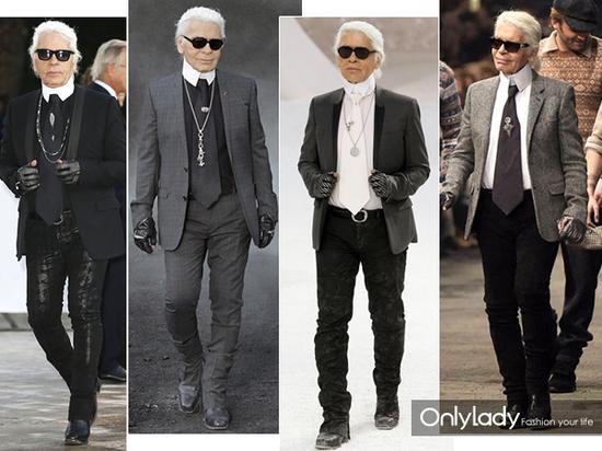 Karl Lagerfeld谢幕照