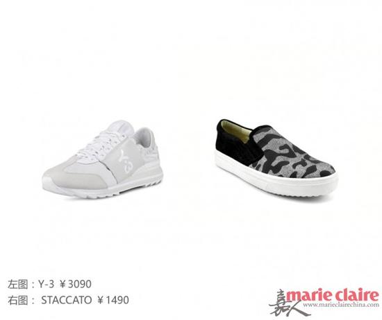 左 Y-3  右 STACCATO